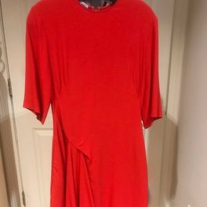 Red Stella McCartney Crepe Dress